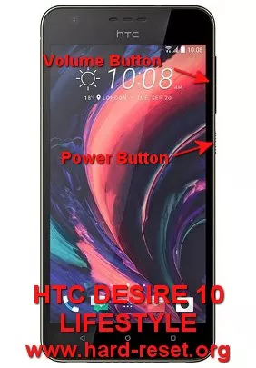hard reset htc desire 10 life style