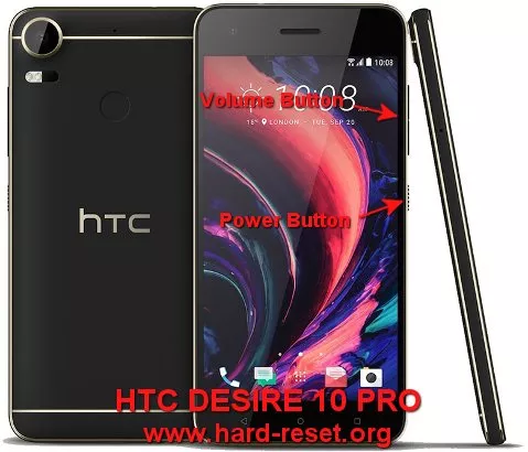 hard reset htc desire one pro
