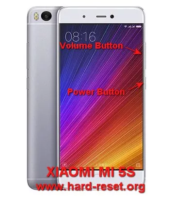 hard reset xiaomi mi 5s