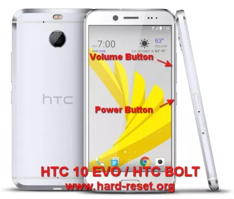 hard reset htc 10 evo / htc bolt
