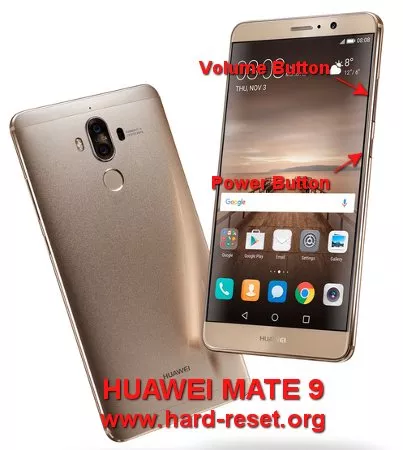 hard reset huawei mate 9