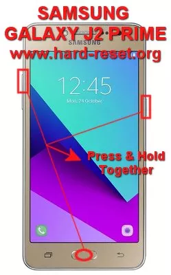 hard reset samsung galaxy j2 prime