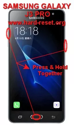 hard reset samsung galaxy j3 pro