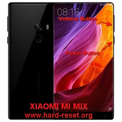 hard reset xiaomi mi mix