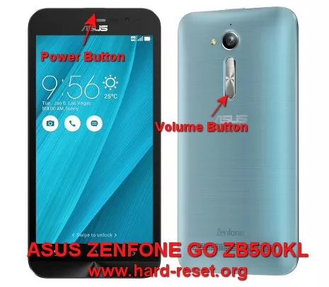 hard reset asus zenfone go zb500kl
