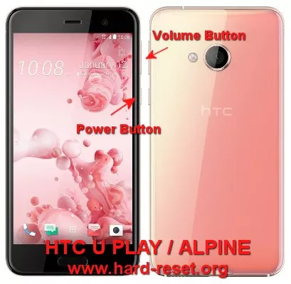 hard reset htc u play / htc alpine