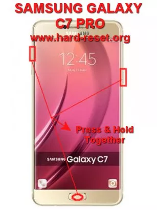 hard reset samsung galaxy c7 pro