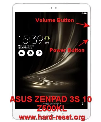 hard reset asus zenfone 3s 10 z500kl
