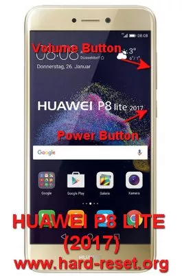 hard reset huawei p8 lite / huawei honor 8 lite