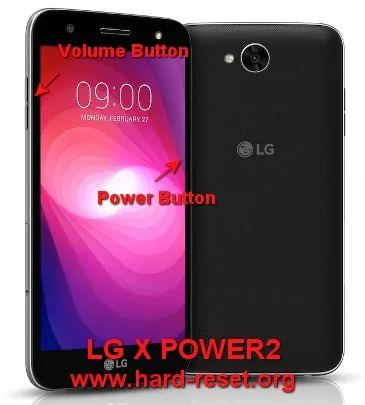 hard reset lg x power2 / lg k10 power