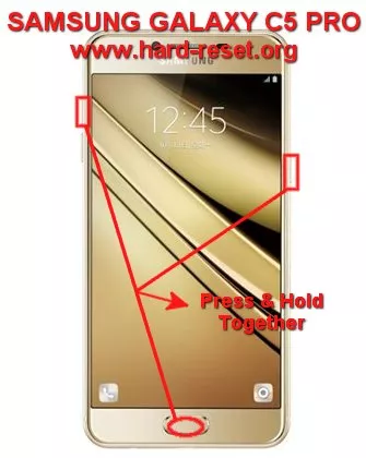 hard reset samsung galaxy c5 pro