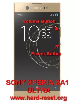 hard reset sony xperia xa ultra