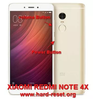 hard reset xiaomi redmi note 4x