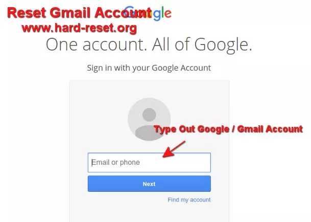 easy reset google account easy reset google account