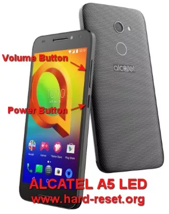 hard reset alcatel a5 led