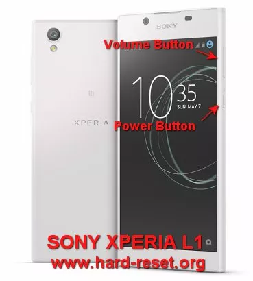 hard reset sony xperia l1