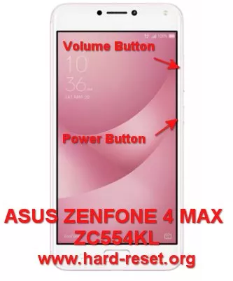 hard reset asus zenfone 4 max ZC554KL