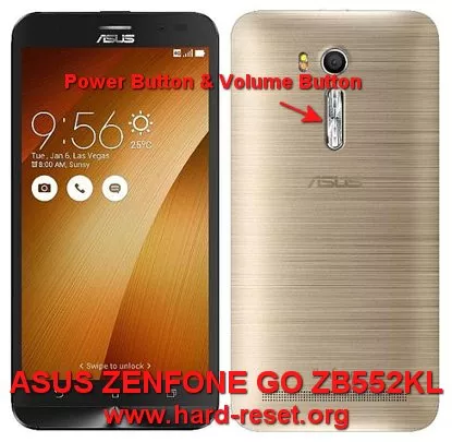 hard reset asus zenfone go ZB552KL