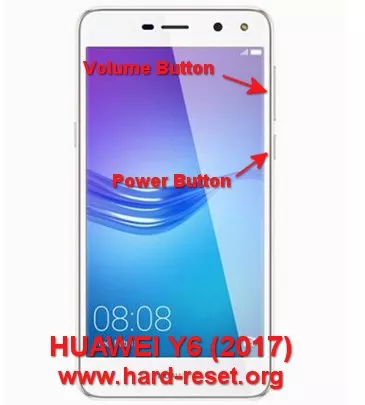 hard reset huawei y6 2017