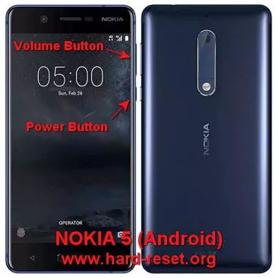 hard reset nokia 5 android
