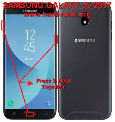 hard reset samsung galaxy j5 2017 / j750f / j530f / galaxy j5 pro