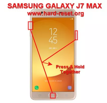 hard reset samsung j7 max g615f