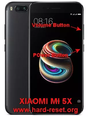 hard reset xiaomi mi 5x
