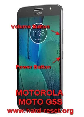 hard reset motorola moto g5s