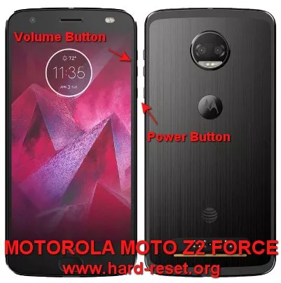 hard reset motorola moto z2 force