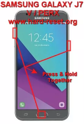 hard reset samsung galaxy j7v / j7perx