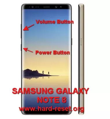 hard reset samsung galaxy note8