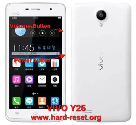 hard reset vivo y25