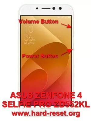 hard reset asus zenfone 4 selfie pro zd552kl