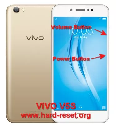 hard reset vivo v5s