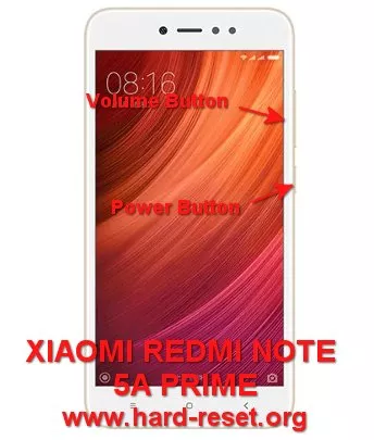hard reset xiaomi redmi note 5a prime