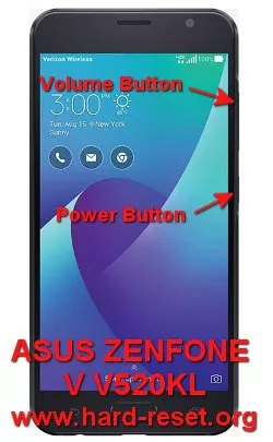 hard reset asus zenfone v v520kl