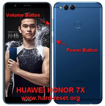 hard reset huawei honor 7x