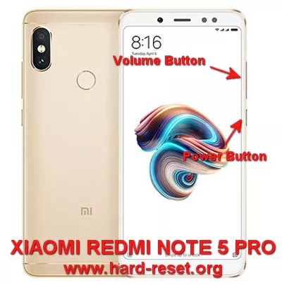 hard reset xiaomi redmi note 5 pro