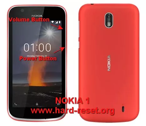 hard reset nokia 1 android