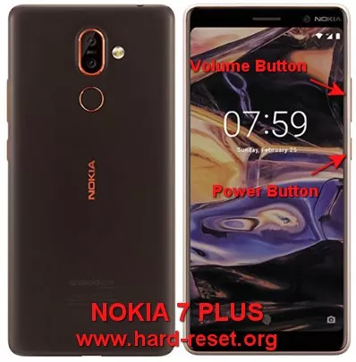hard reset nokia 7 plus