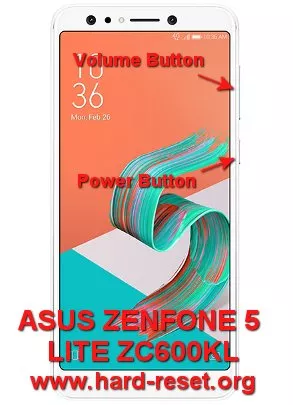hard reset asus zenfone 5 lite zc600kl