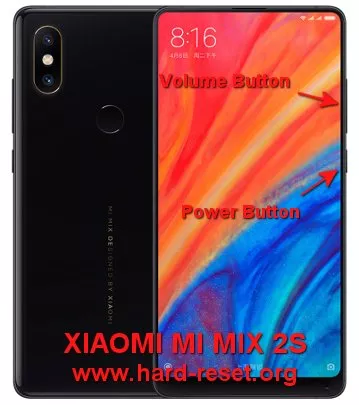 hard reset xiaomi mi mix 2s