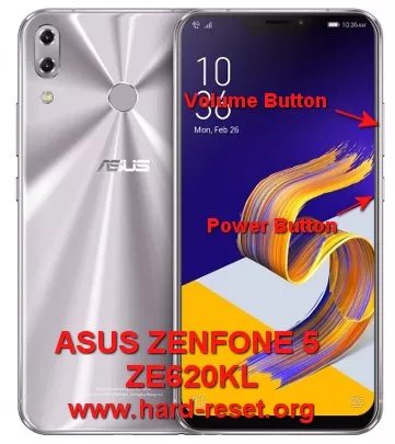 hard reset asus zenfone 5 ze620kl