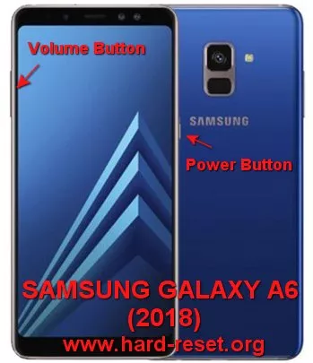 hard reset samsung galaxy a6 2018