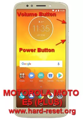 hard reset motorola moto e5 / e5 plus