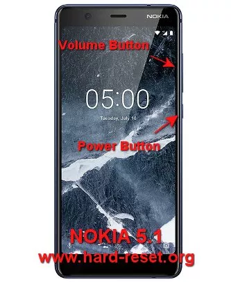 hard reset nokia 5.1 (android one)