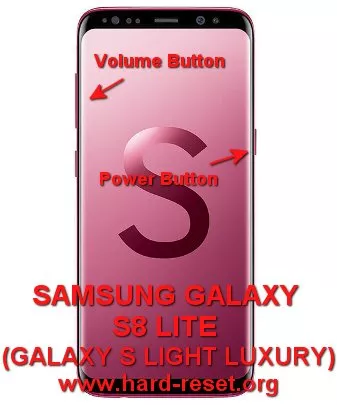hard reset samsung galaxy s8 lite (galaxy s light luxury)