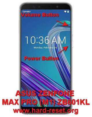 hard reset asus zenfone max pro m1 zb601kl