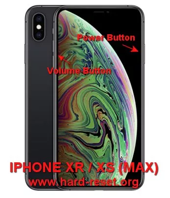 hard reset apple iphone xr / iphone xs (max)
