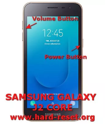 hard reset samsung galaxy j2 core